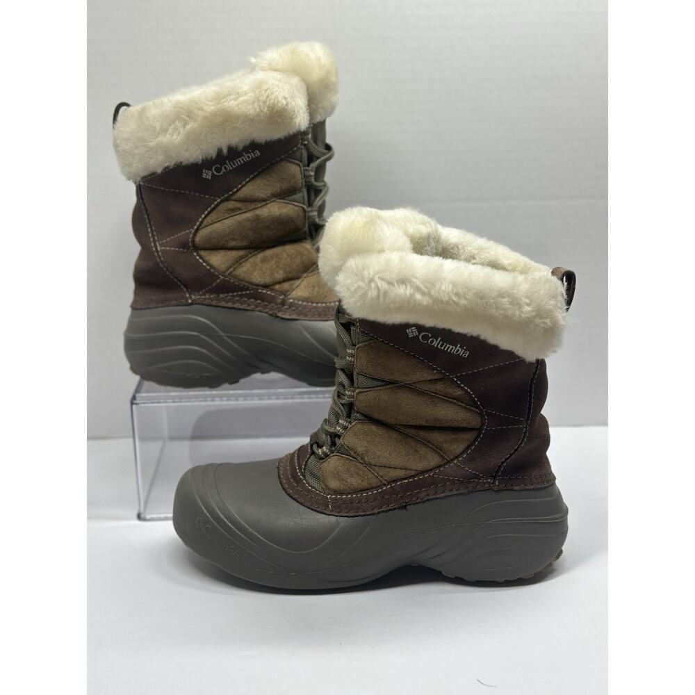 Columbia Sierra Summette Thermolite Winter Boots BL1371-255 Brown Women's 8
